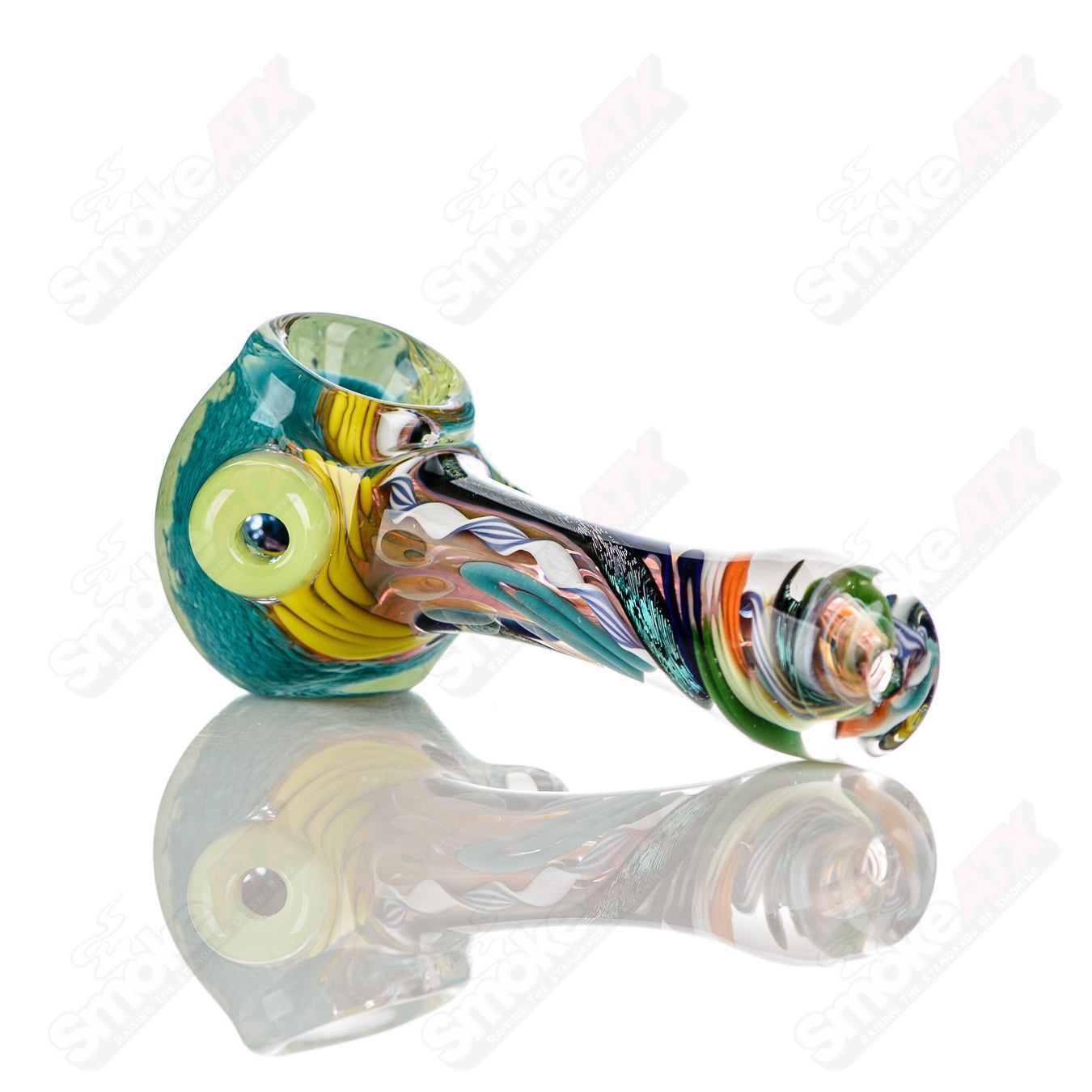 6 Color Worked IO Spoon Jeremy from Oregon - Smoke ATX