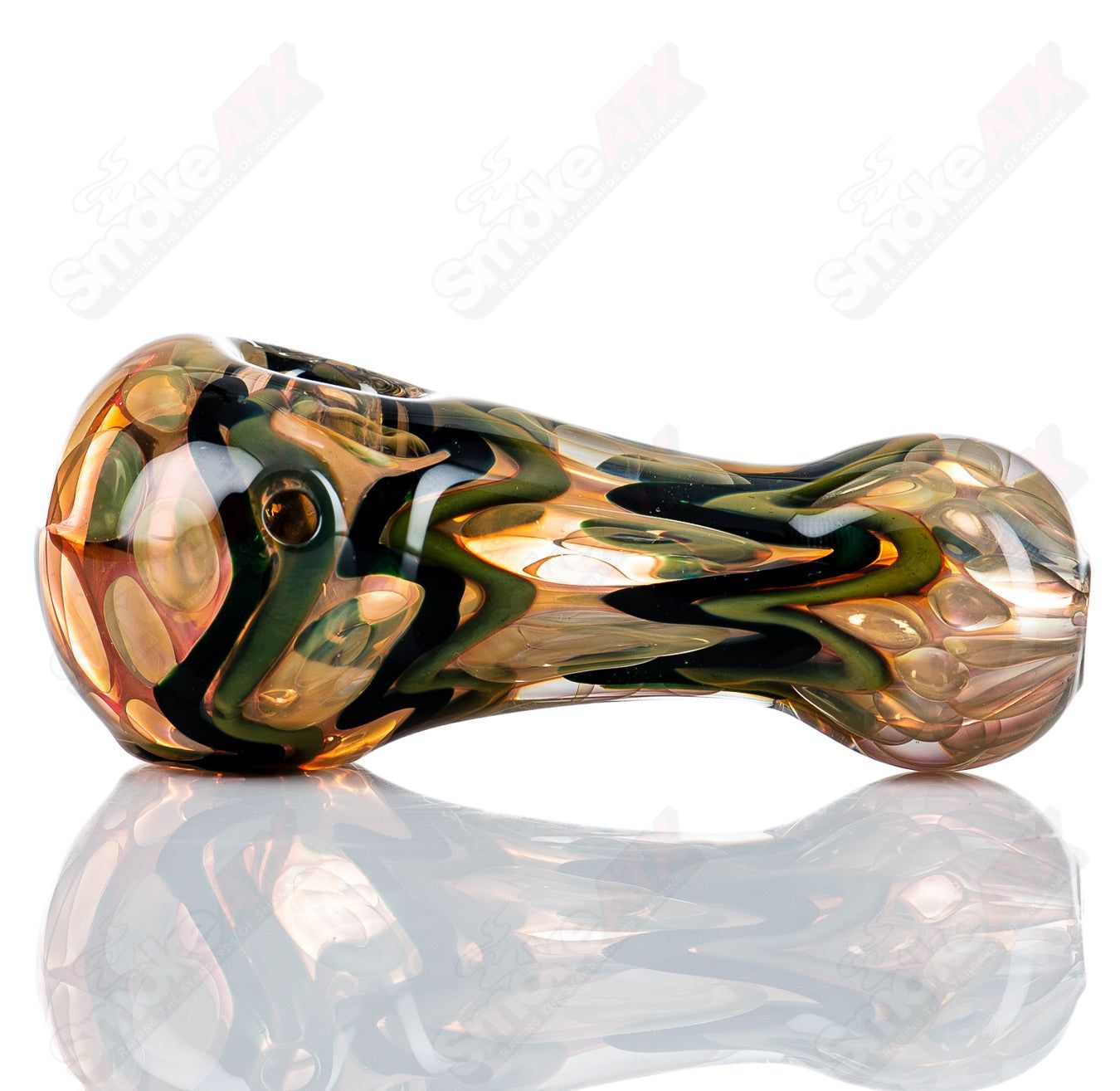 6 Gold & Silver Fume I/O Spoon by Shane Smith - Smoke ATX