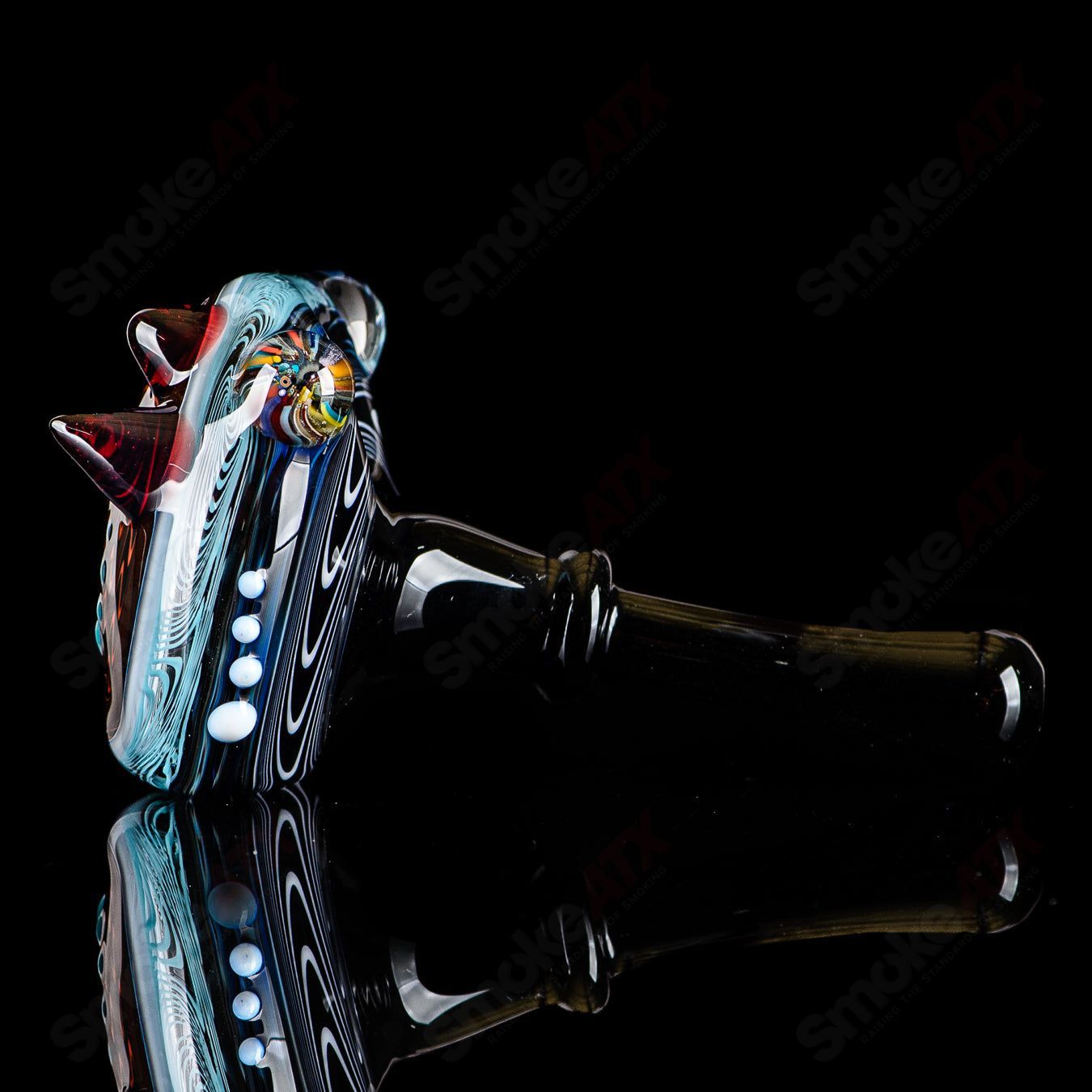 6 - Piece Spoon w/ Black Mouthpiece JMass - Smoke ATX