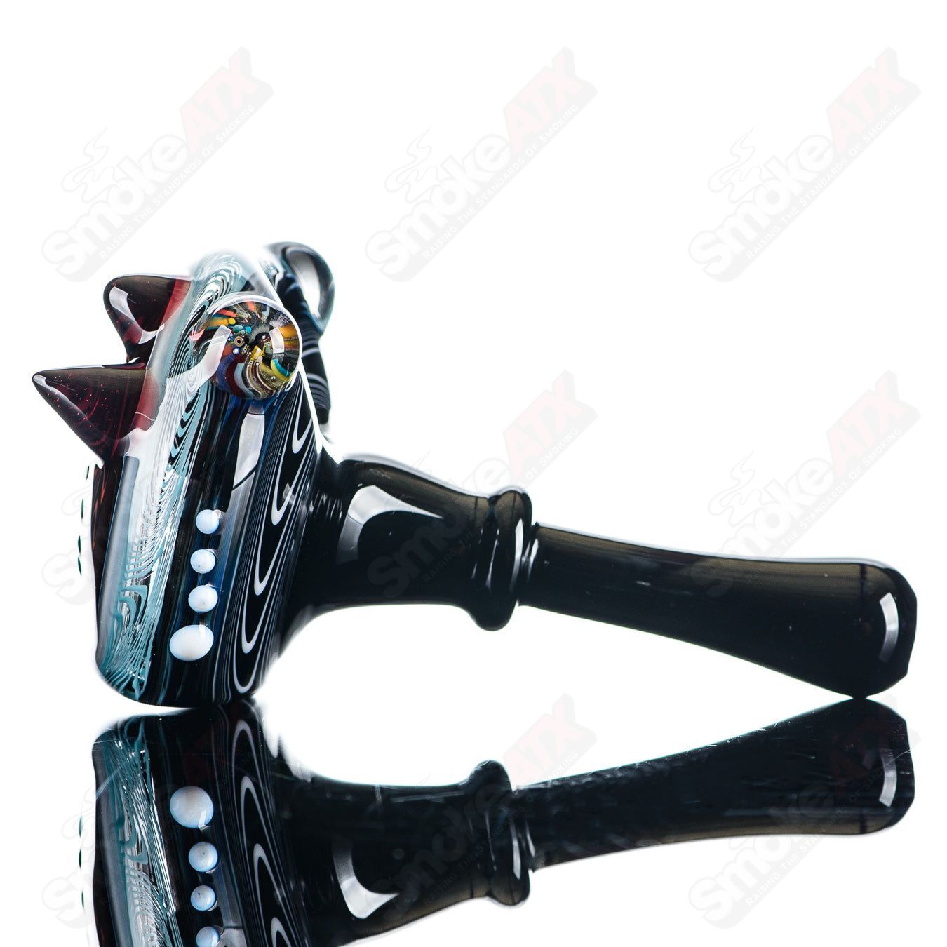 6 - Piece Spoon w/ Black Mouthpiece JMass - Smoke ATX