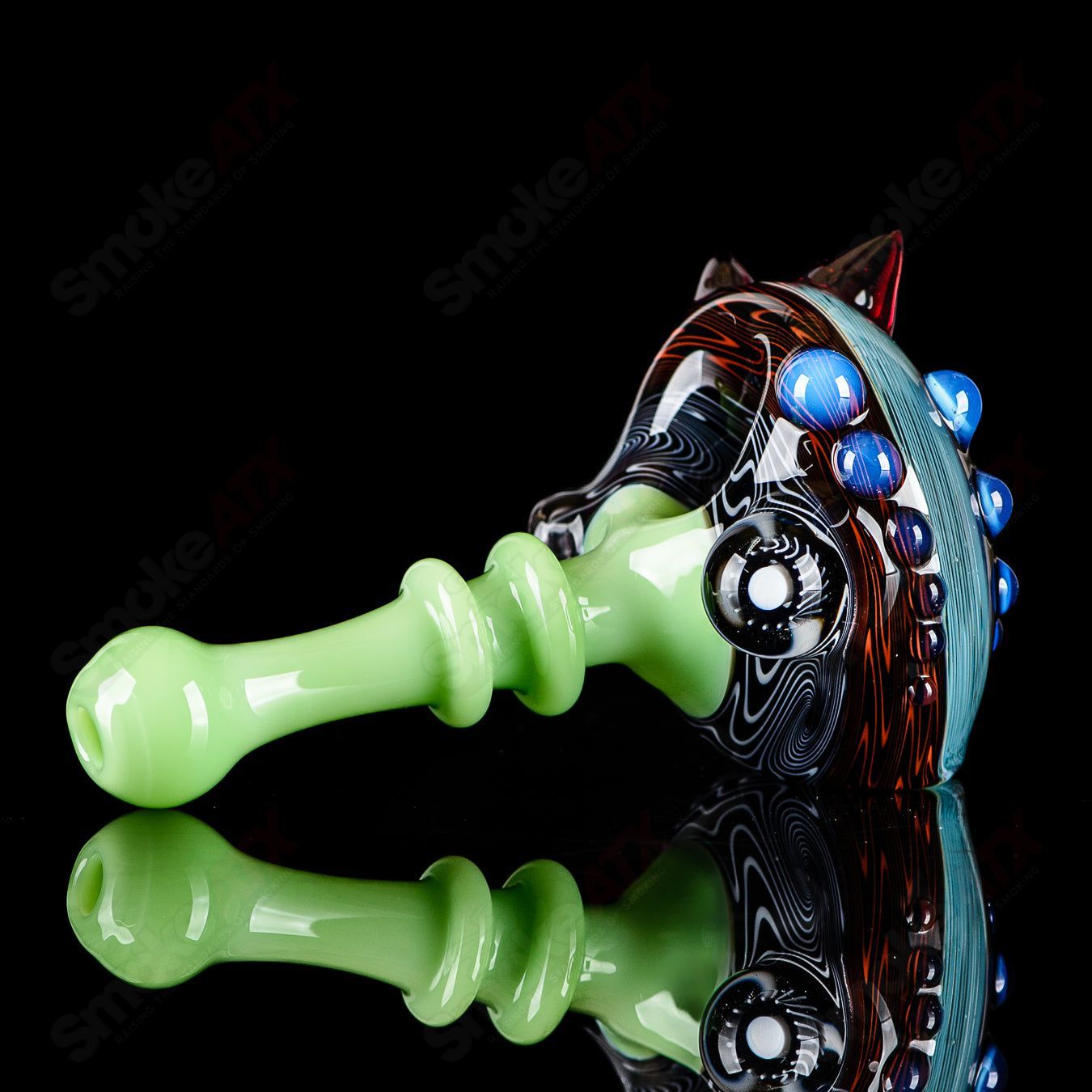 6 - Piece Spoon w/ Jade Mouthpiece JMass - Smoke ATX