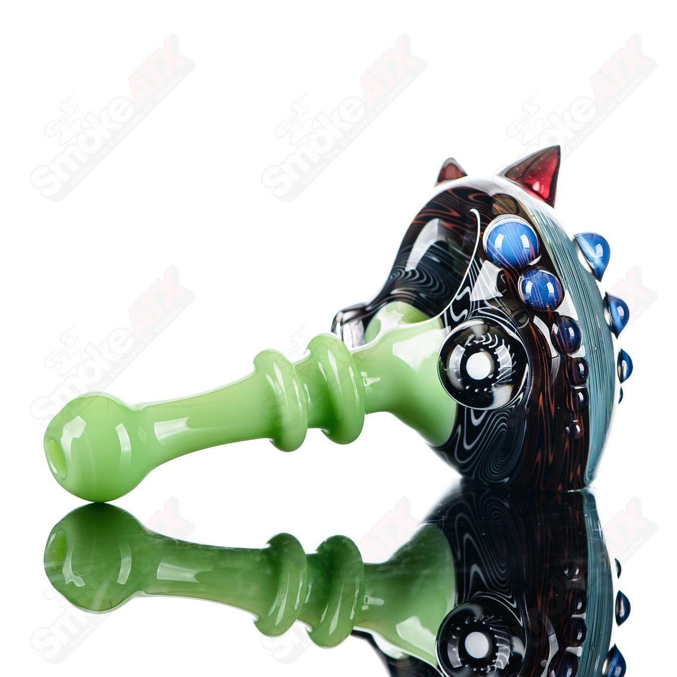 6 - Piece Spoon w/ Jade Mouthpiece JMass - Smoke ATX