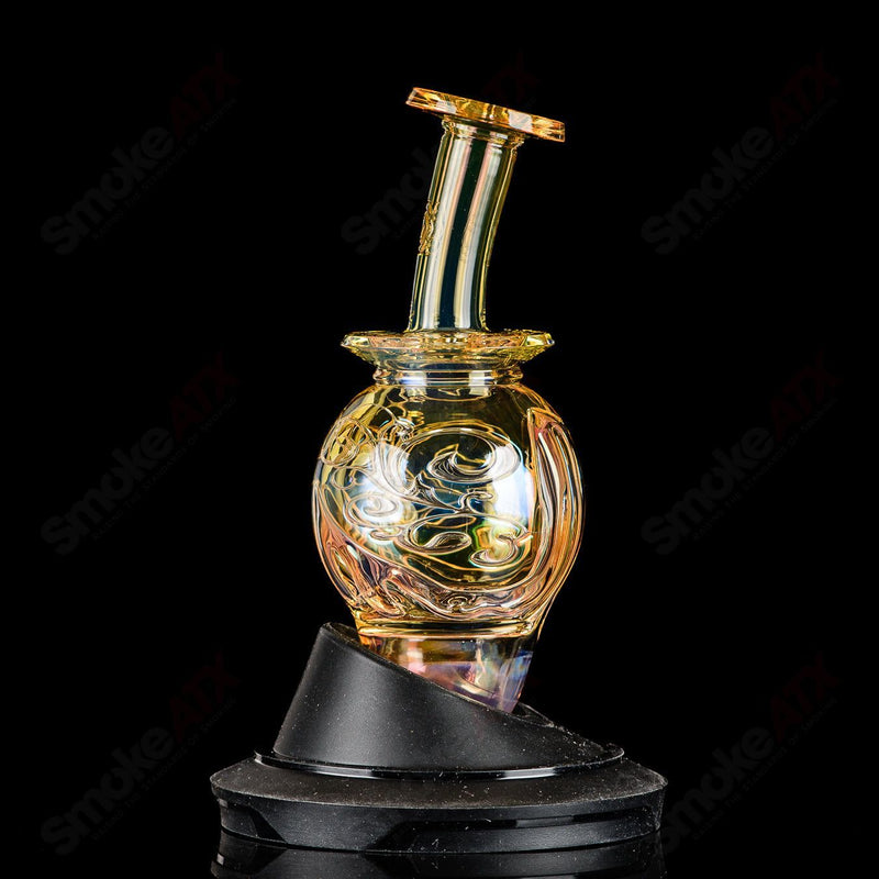 Fumed Orb (No.1 w/ COA) Peak Pro Top Avant Garde Glass - Smoke ATX