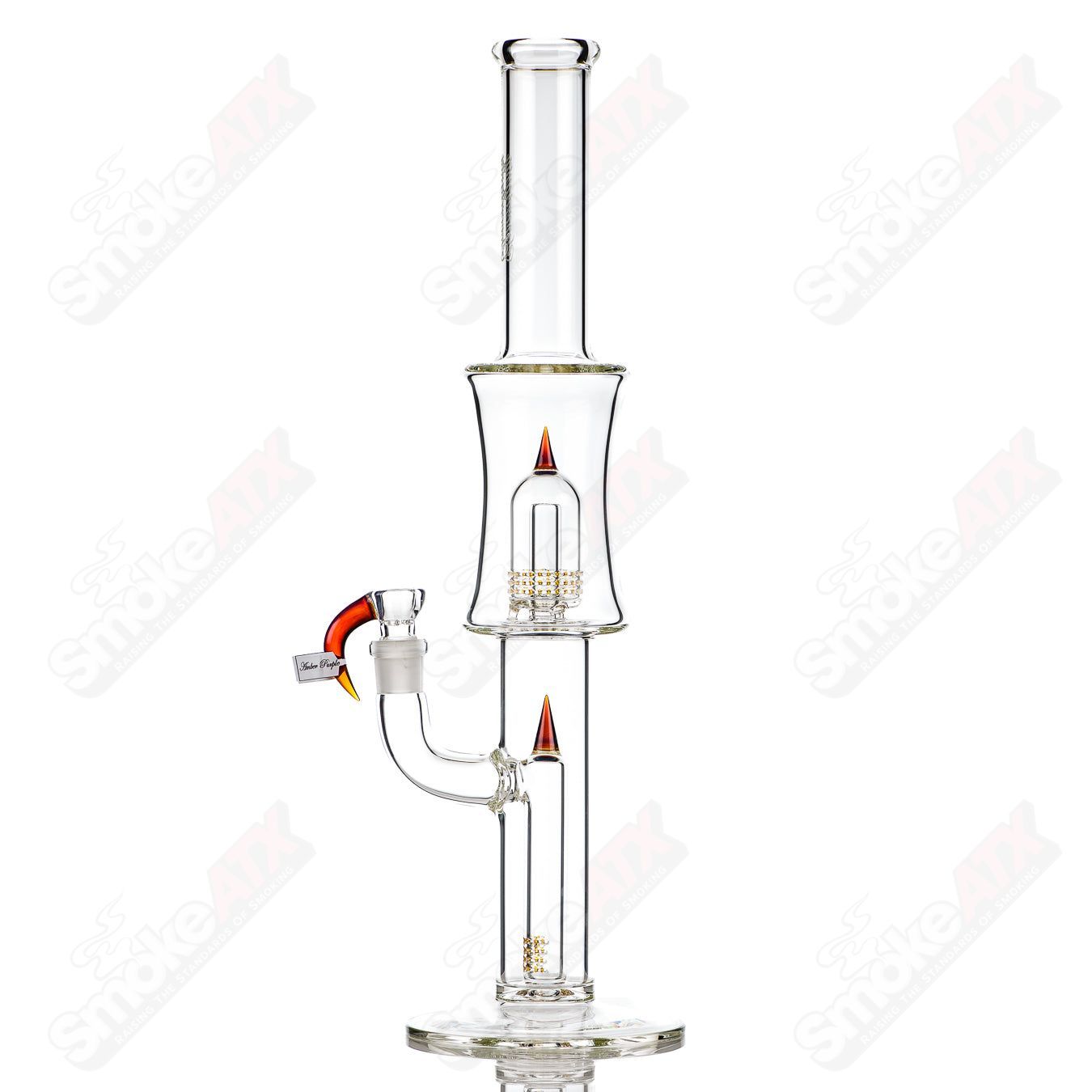 75mm Grid Dome Fixed 180 Minor Accent (Amber Purple) Sovereignty - Smoke ATX