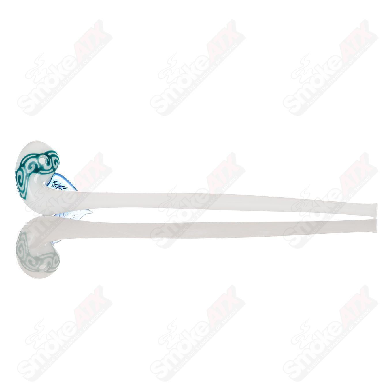 #1 Full Gandalf Dry Pipe Logan Ryan Glass - Smoke ATX