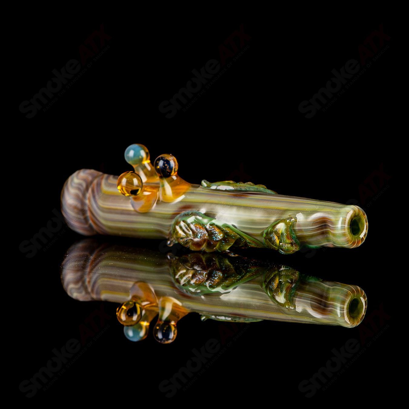Wood Grain Chillum Mr. Gray - Smoke ATX