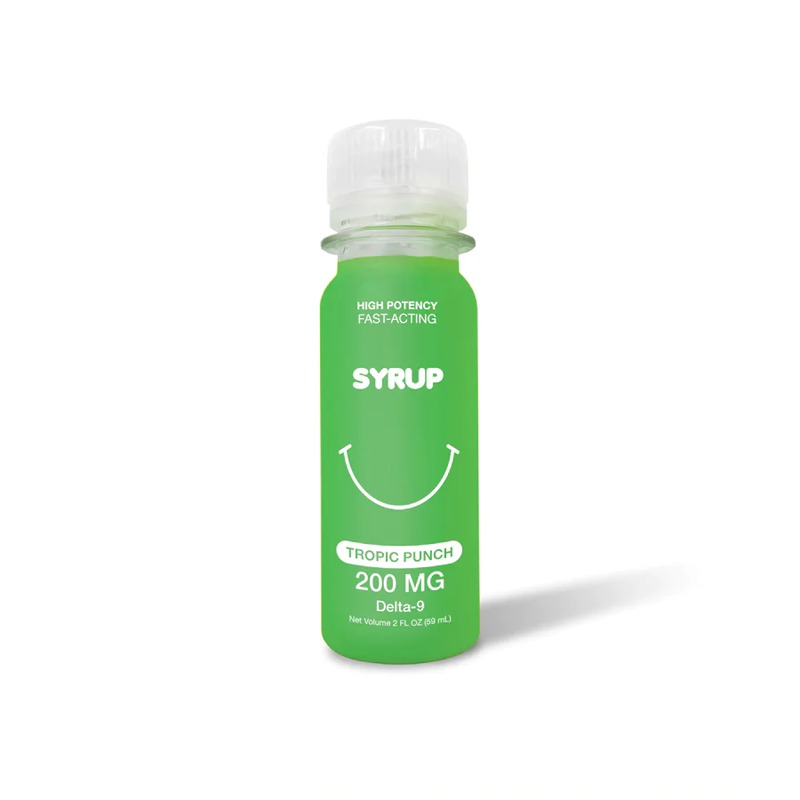 Tropic Punch Syrup 200mg D9 2fl oz Sweet Life by Qwin - Smoke ATX
