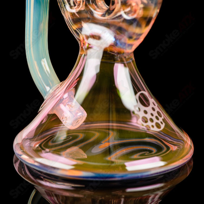 1 of 1 Fume Swiss Oiler Rig Collab W/ Ease Glass - Smoke ATX