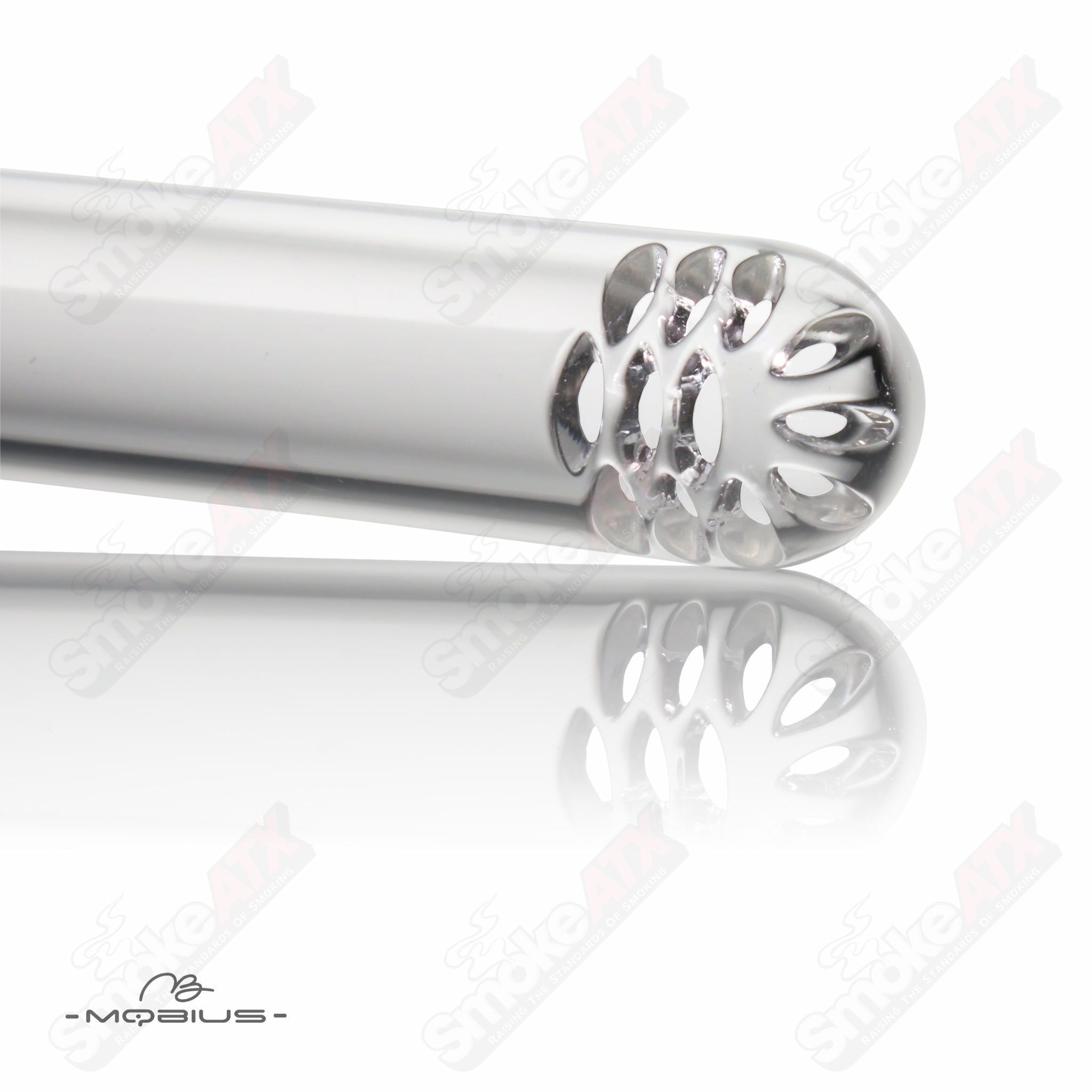 6in Mobius 19/14 Asst Feather Downstem - Smoke ATX