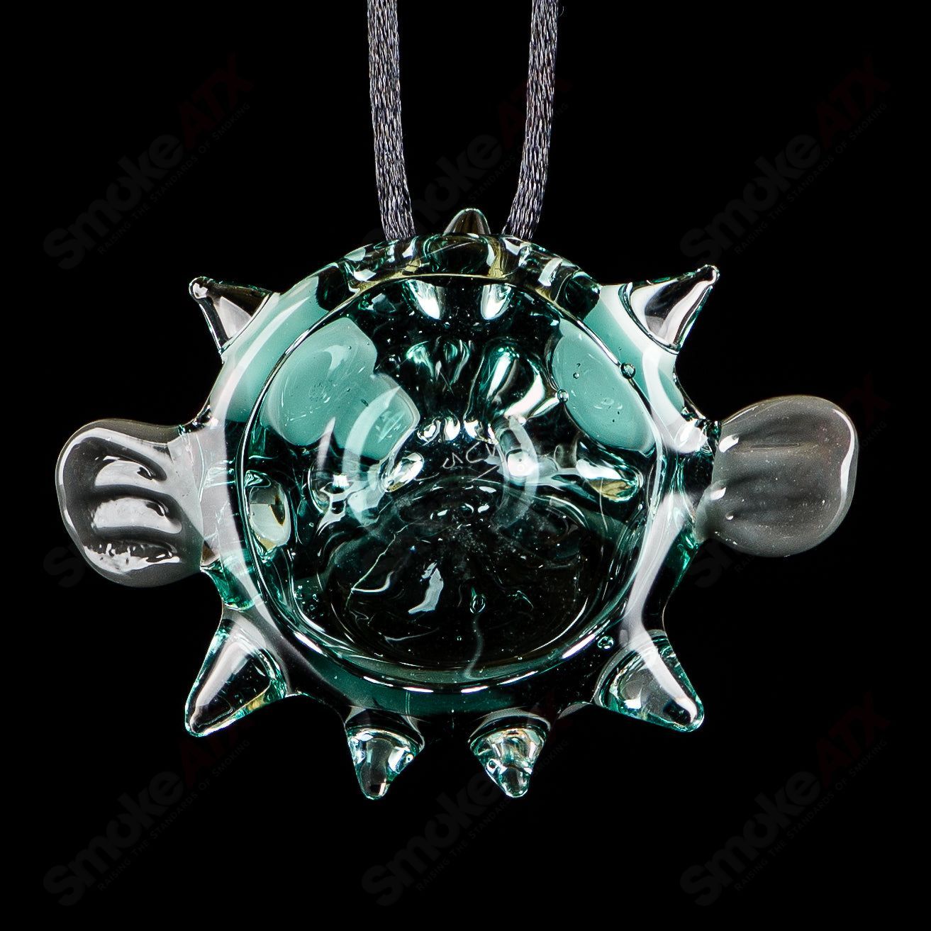 #5 Puffer Pendant Chadd Lacy Glass - Smoke ATX