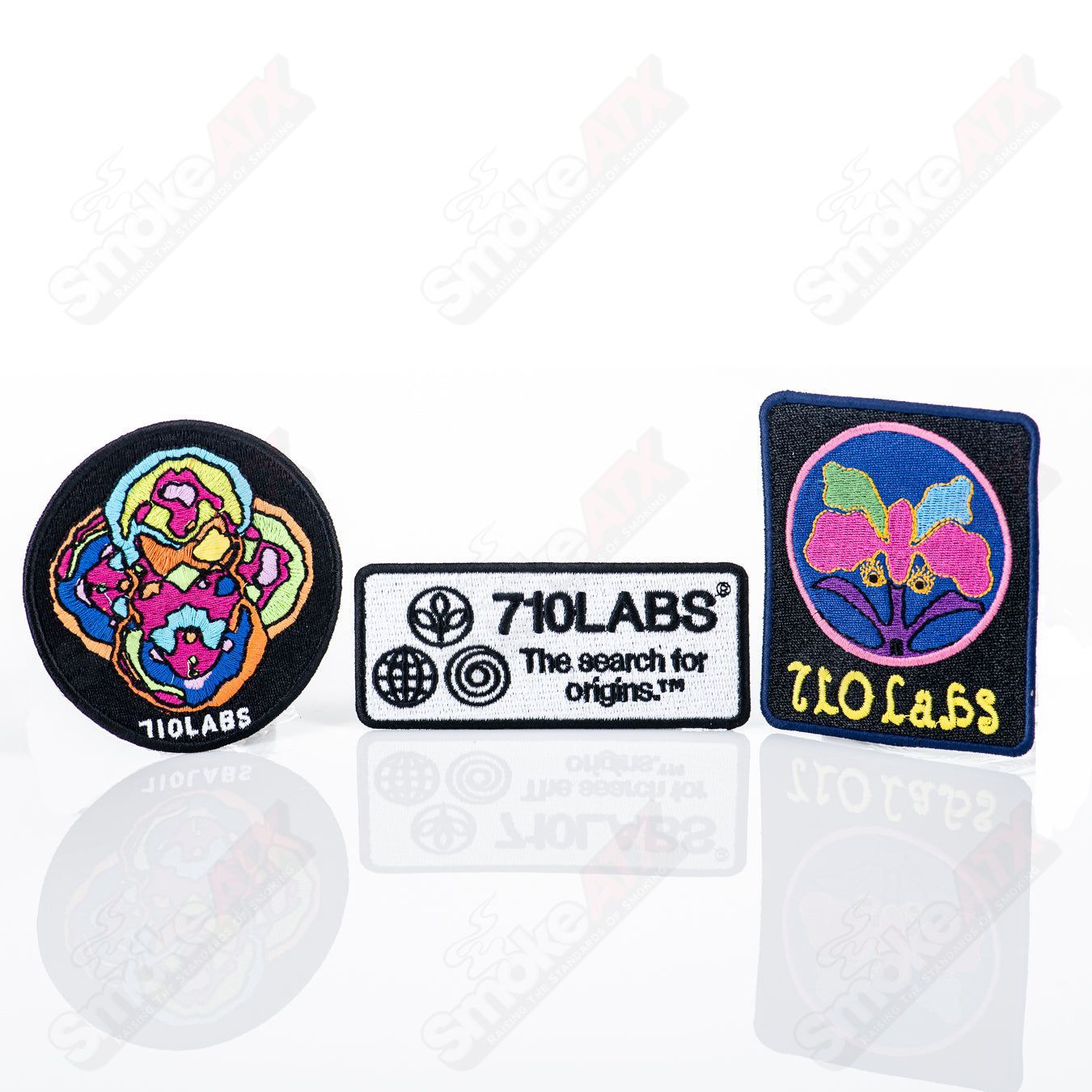 710 Labs LIMITED 3pc Patch Set - Smoke ATX