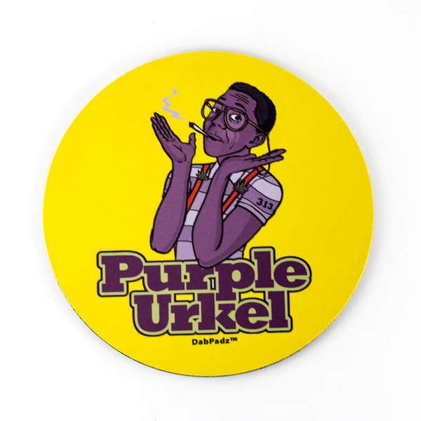 5in Purple Urkel Fabric Dab Padz - Smoke ATX