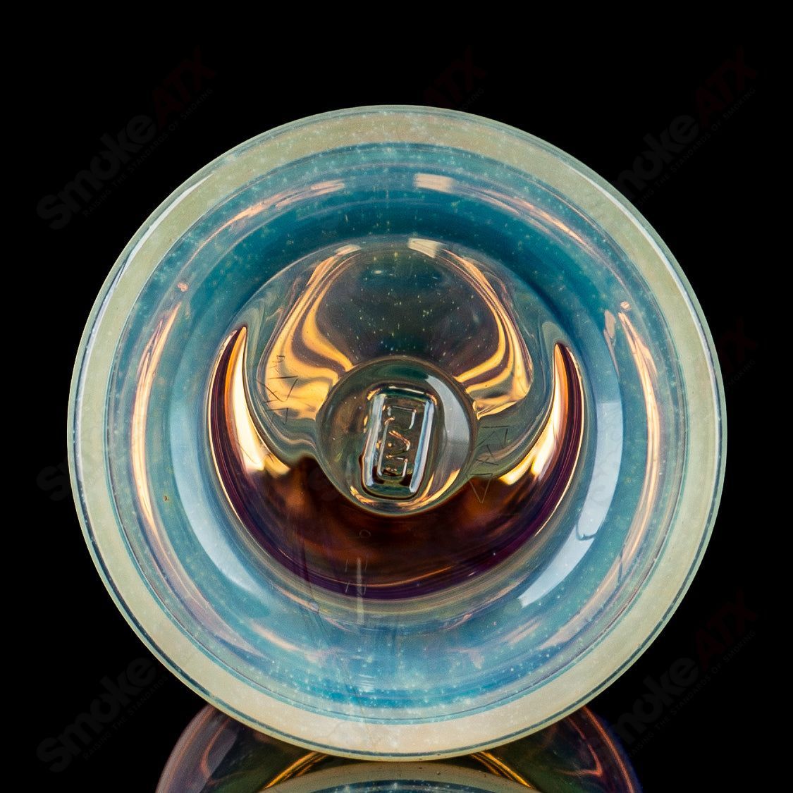 750ML Sunset Gen, Crescent Moon Decanter by Rad Glass - Smoke ATX