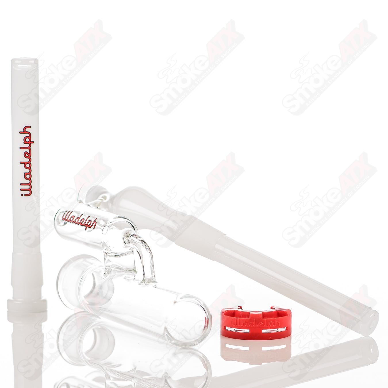 Micro Mini Disc Ash Catcher (Red) Illadelph - Smoke ATX