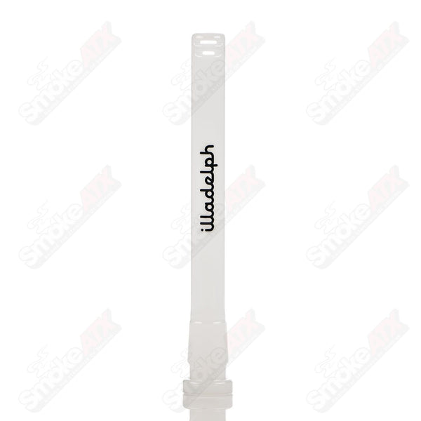 14mm OG Illadelph Downstem (White w/ Black Label) - Smoke ATX