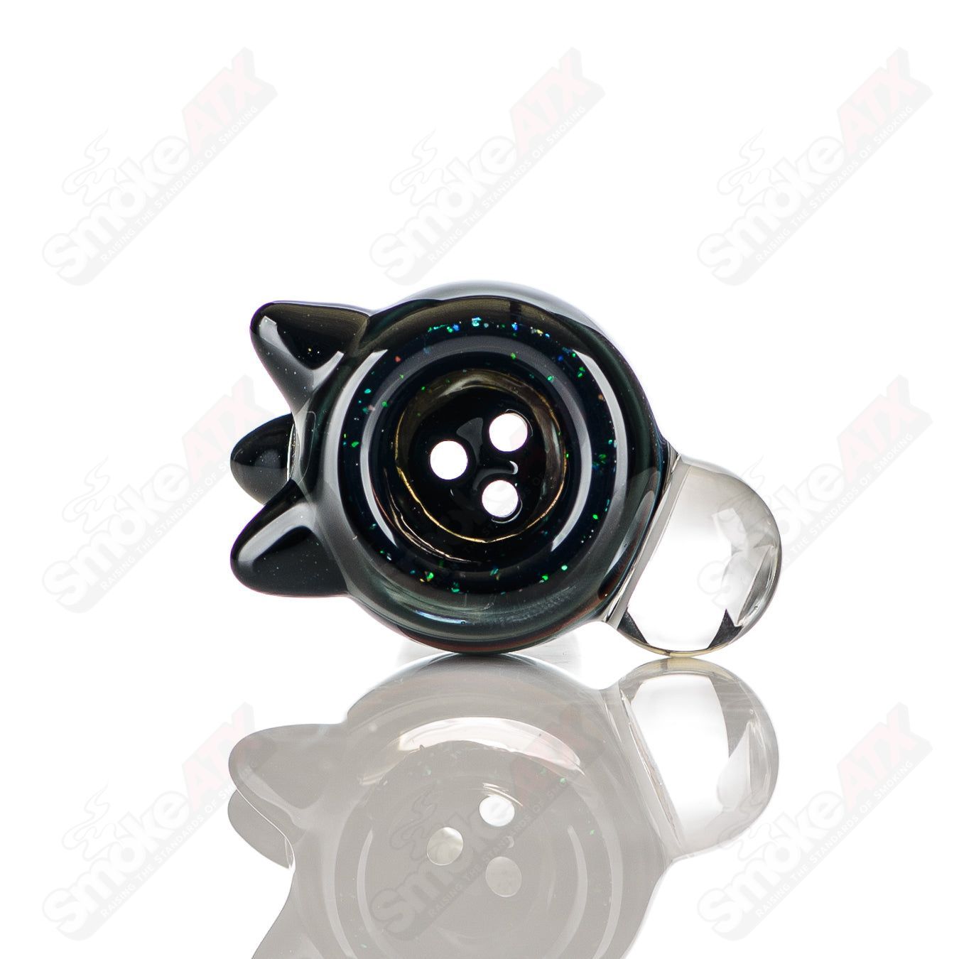 #2 18mm Color Worked Slide Bowl Jeremy from Oregon - Smoke ATX