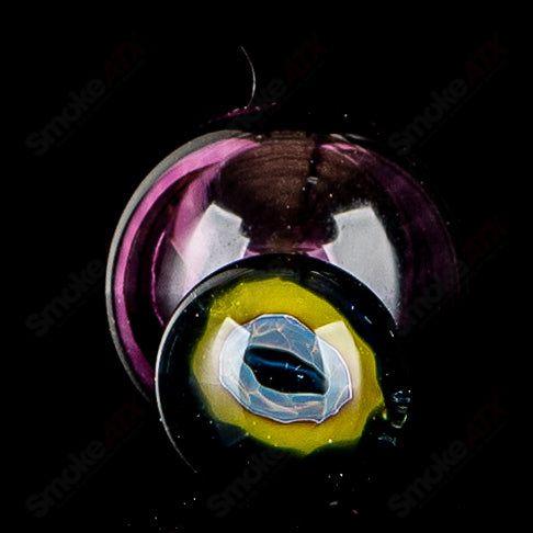 Dragon Eye Fumed Rig Set King Leo Glass - Smoke ATX