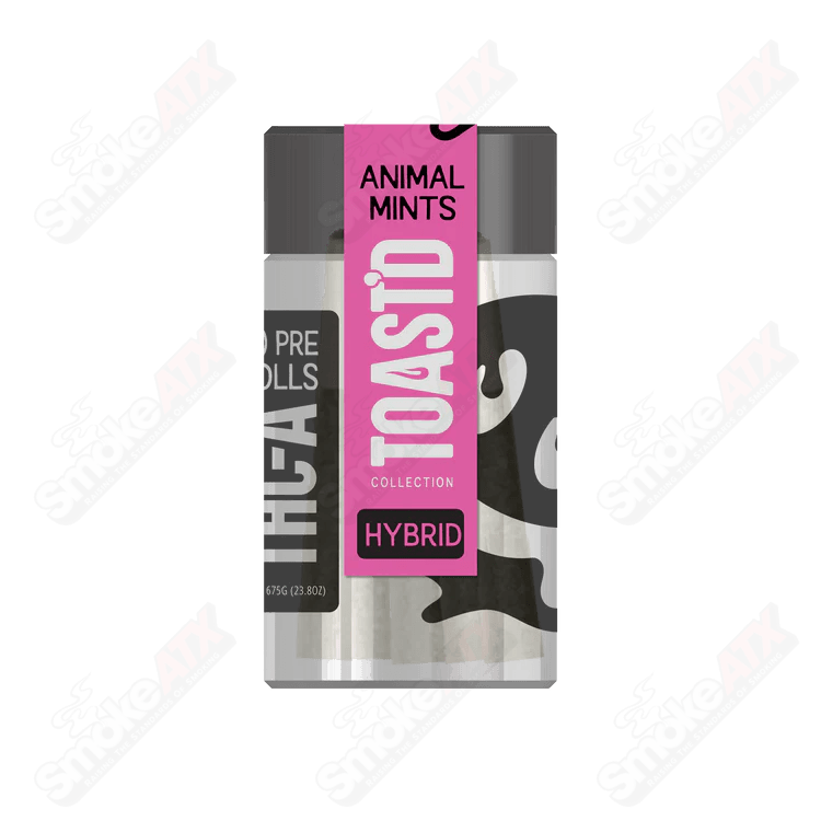 7ct 3.5g Animal Mints THCa Preroll TOASTD Half Bakd - Smoke ATX