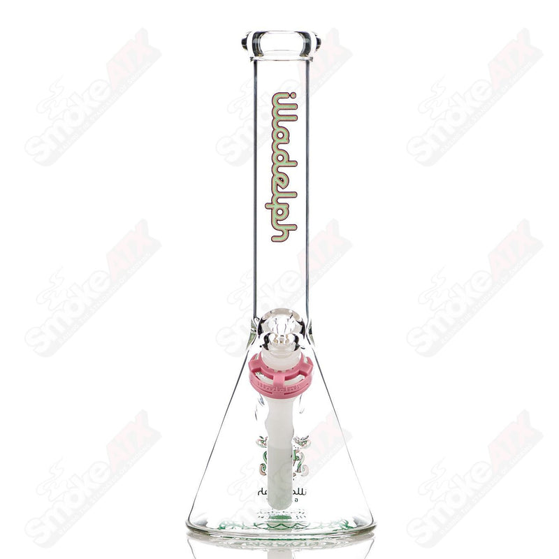 12" 5mm (Watermelon) Mini Beaker Illadelph - Smoke ATX