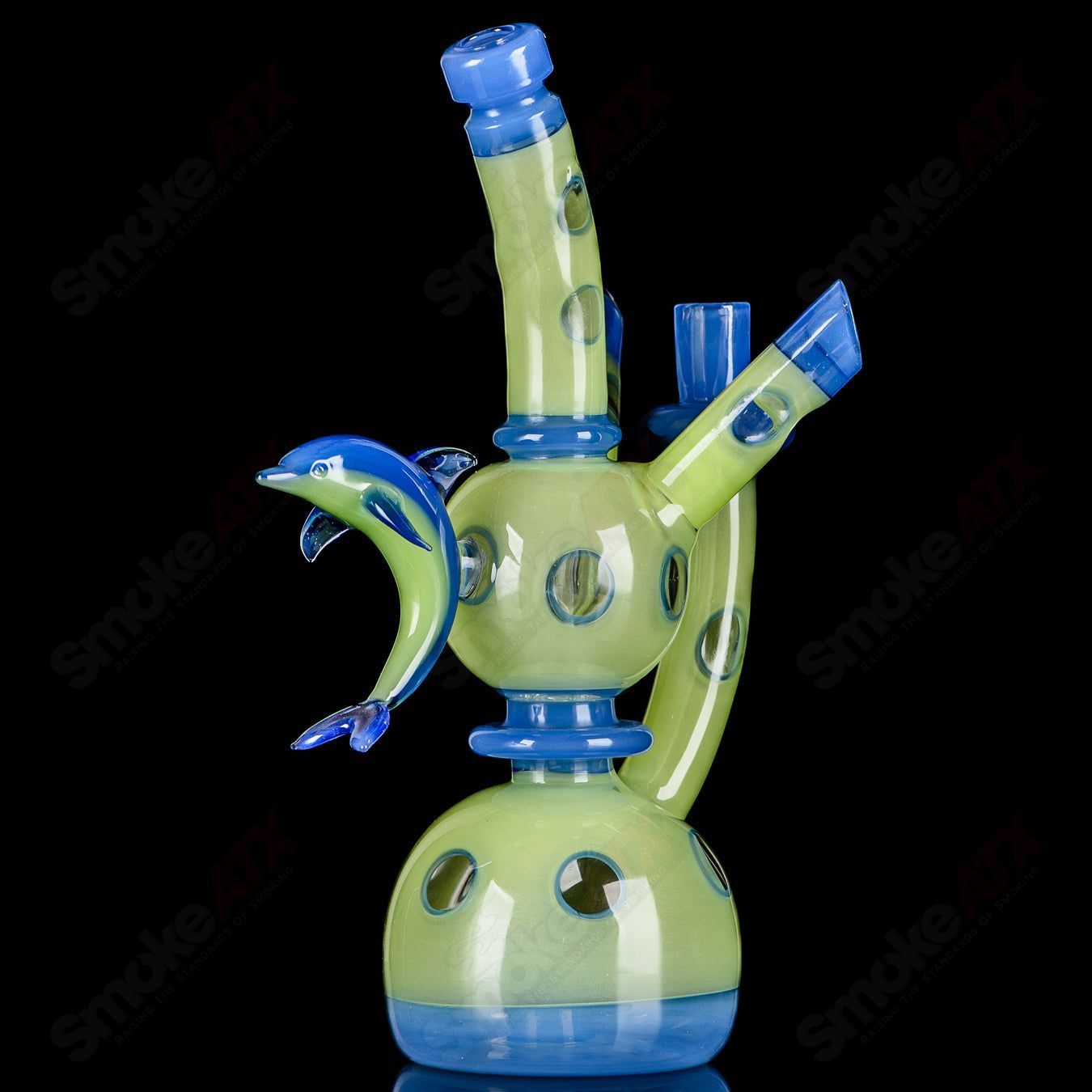 Porthole Xhalerator RAM Robert Mickelson Glass - Smoke ATX
