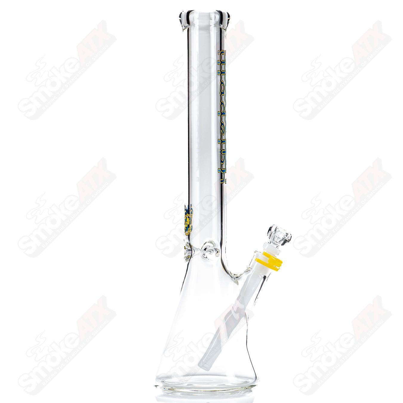 7mm Short Beaker (Blue/Yellow) Illadelph - Smoke ATX