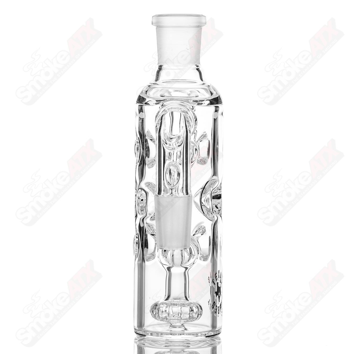 18/90 45mm Showerhead Ash Catcher Texas Tubes - Smoke ATX