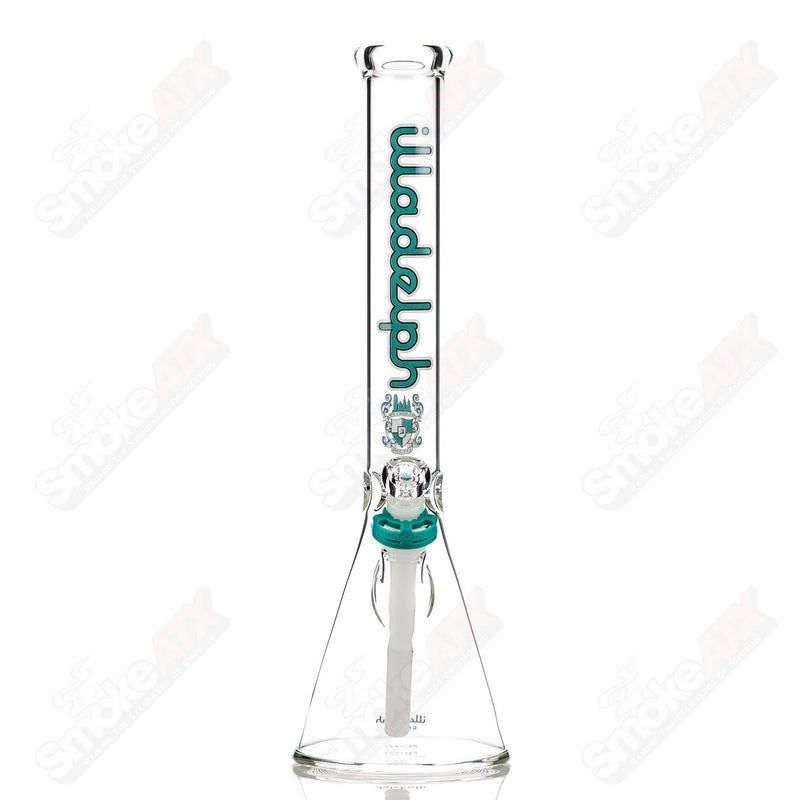 17" 5mm (Teal) Short Beaker Illadelph - Smoke ATX