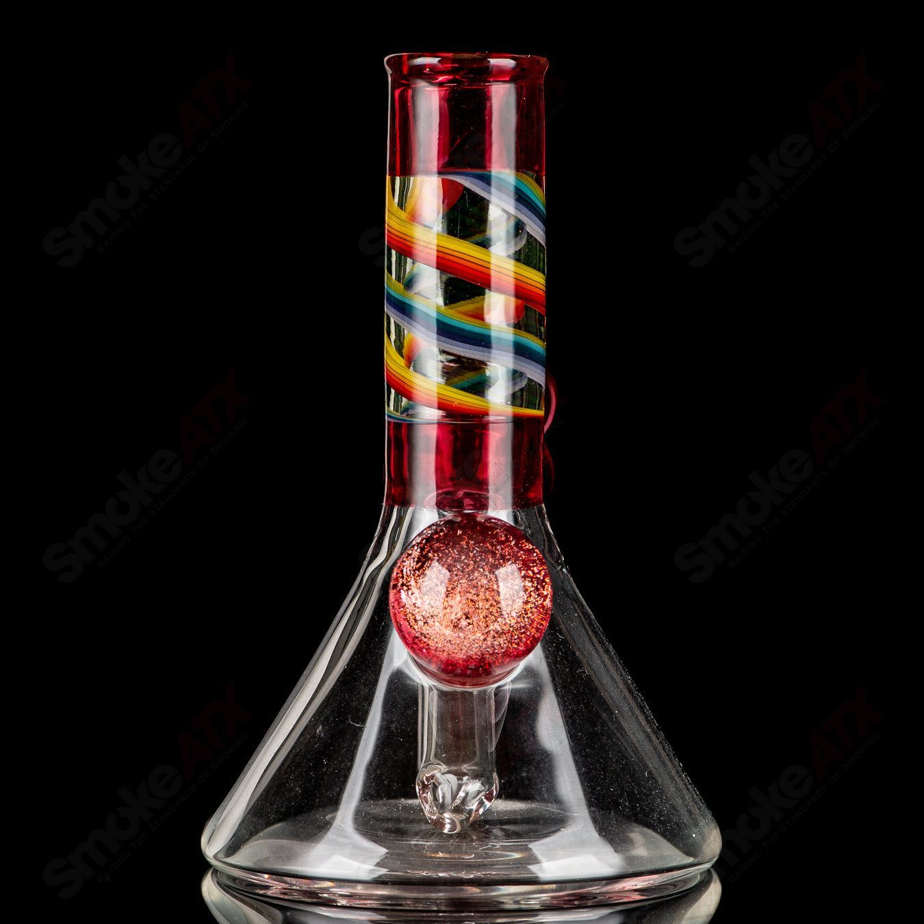 Illuminati Mini Beaker Lux Glass - Smoke ATX