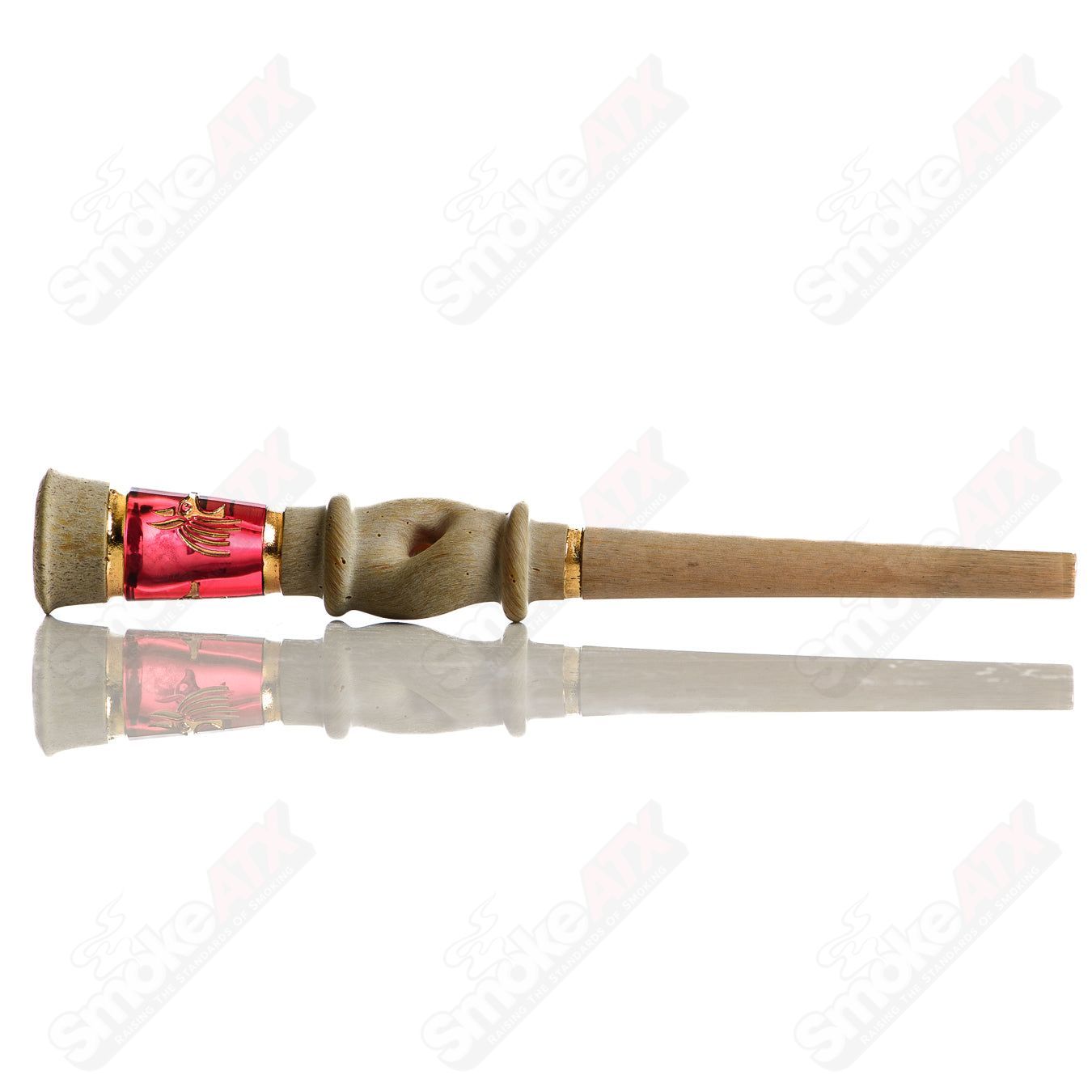 Quellazair Joint Holder (Anubis) Green T Glass - Smoke ATX