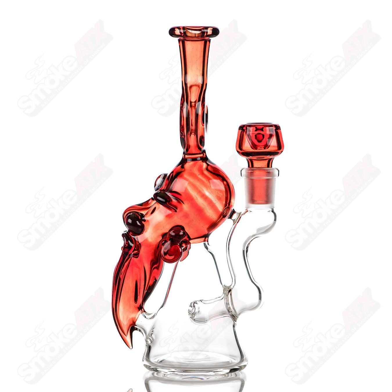 "Samurai at Peace" Nelson Glass - Smoke ATX