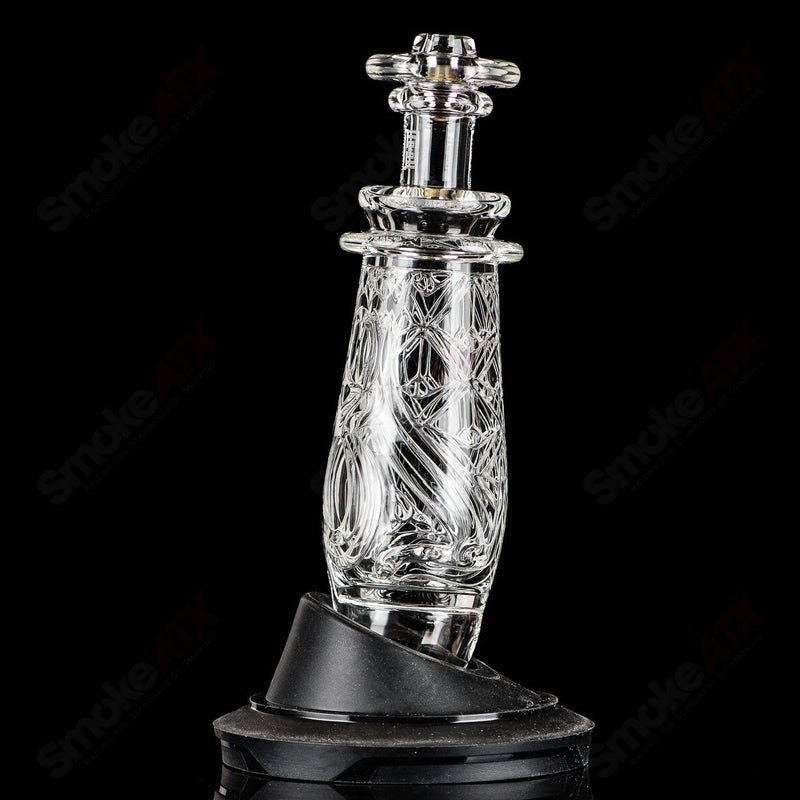 Clear Pear (Heart No.4) Peak Pro Top Avant Garde Glass - Smoke ATX