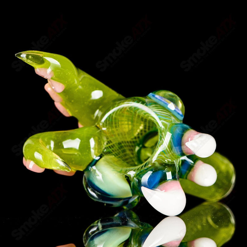 14mm 3-Hole Slide Dosa x Salt Glass - Smoke ATX