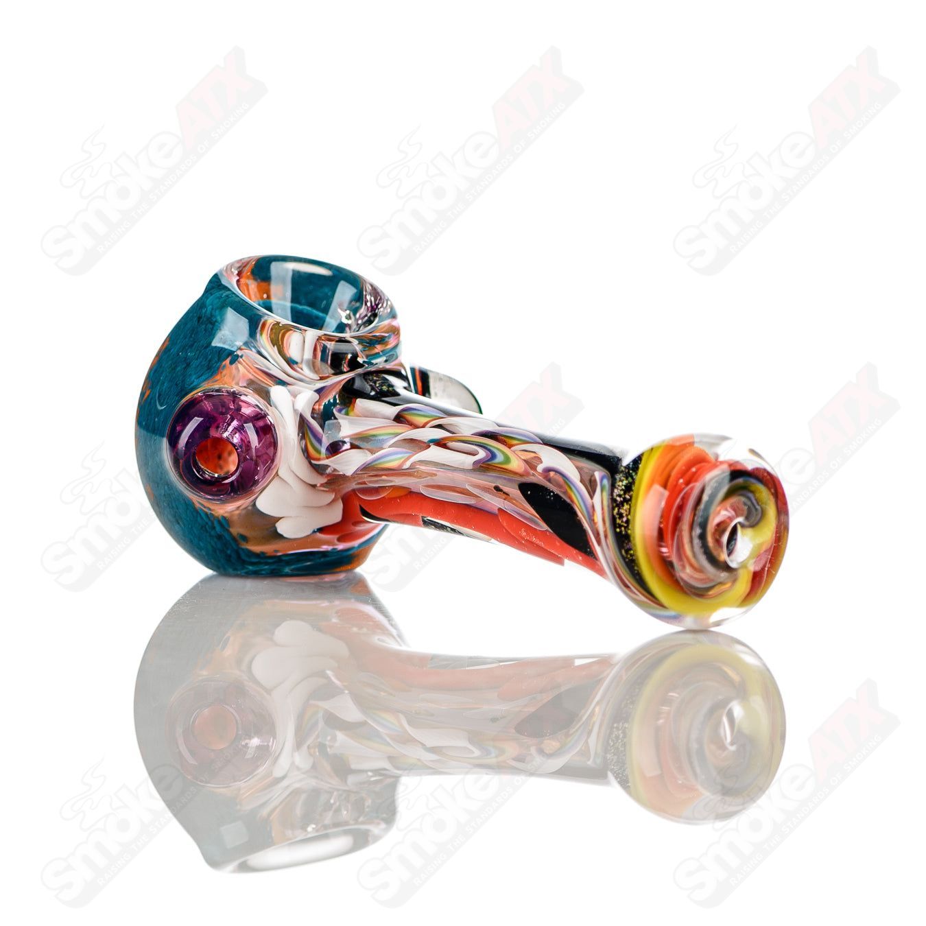 9 Color Worked IO Spoon Jeremy from Oregon - Smoke ATX