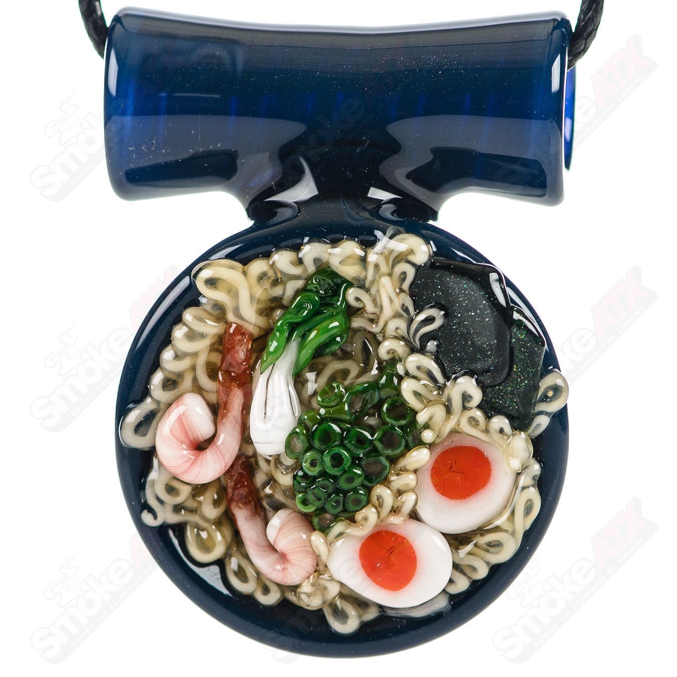 9 Ramen Pendant Dojo Glass - Smoke ATX