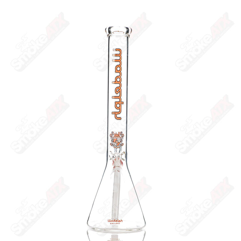 17" 5mm (Orange) Short Beaker Illadelph - Smoke ATX