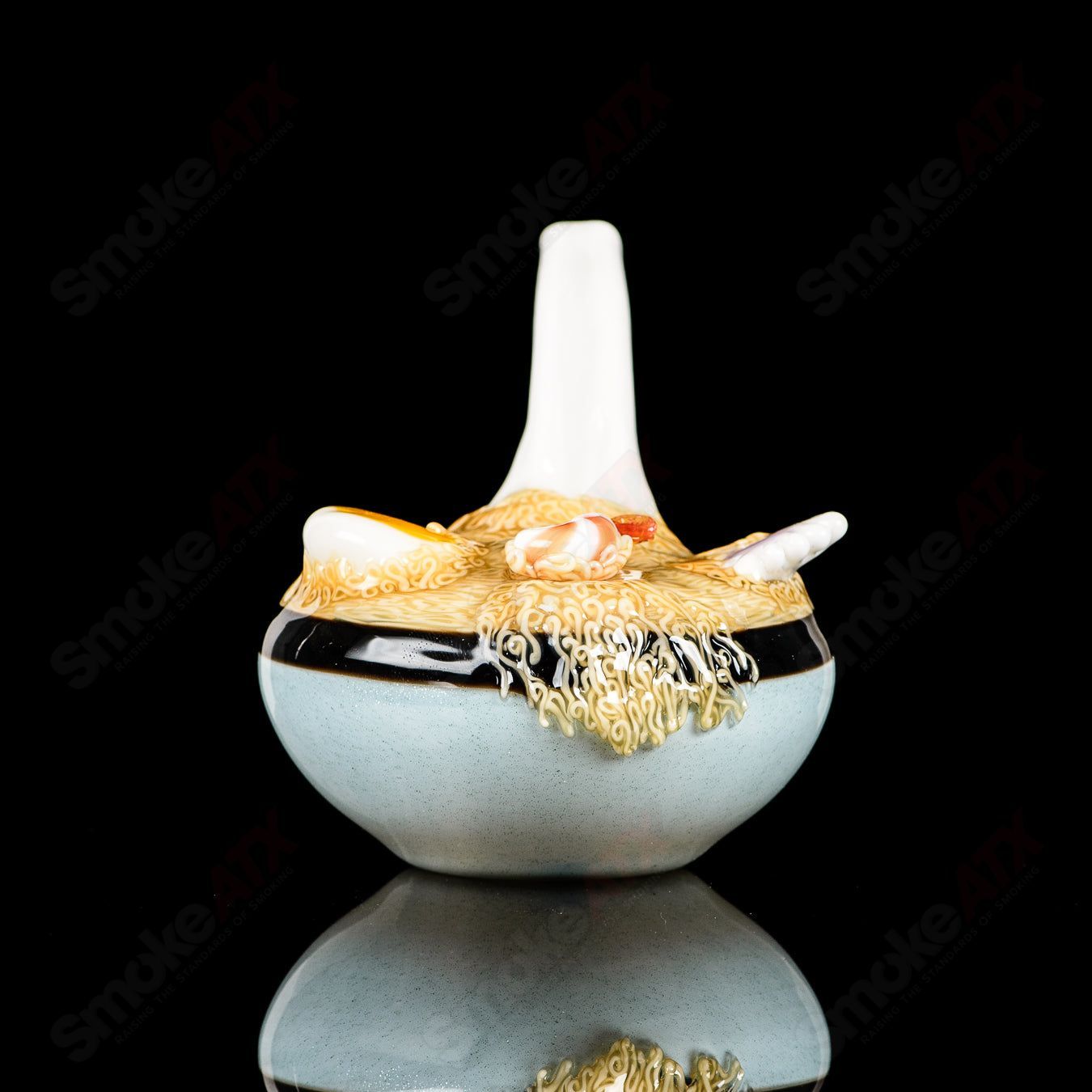 #1 Ramen Rig Dojo Glass - Smoke ATX