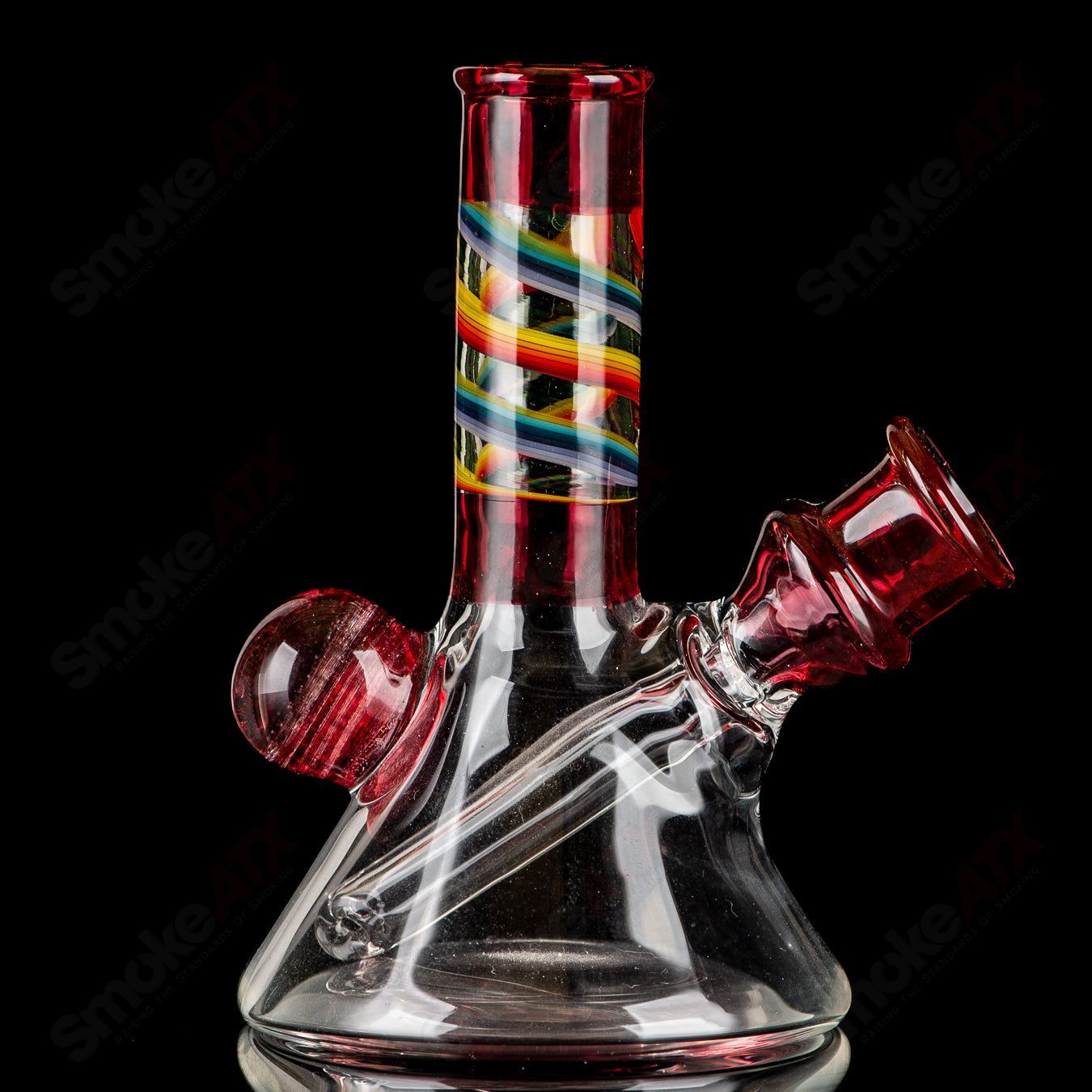 Illuminati Mini Beaker Lux Glass - Smoke ATX