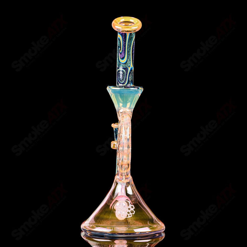 1 of 1 Fume Swiss Oiler Rig Collab W/ Ease Glass - Smoke ATX