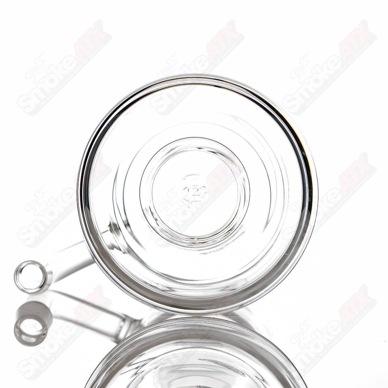 Clear Slurpin Mug w/ Q-Tip Straw Surf Rat Glass - Smoke ATX