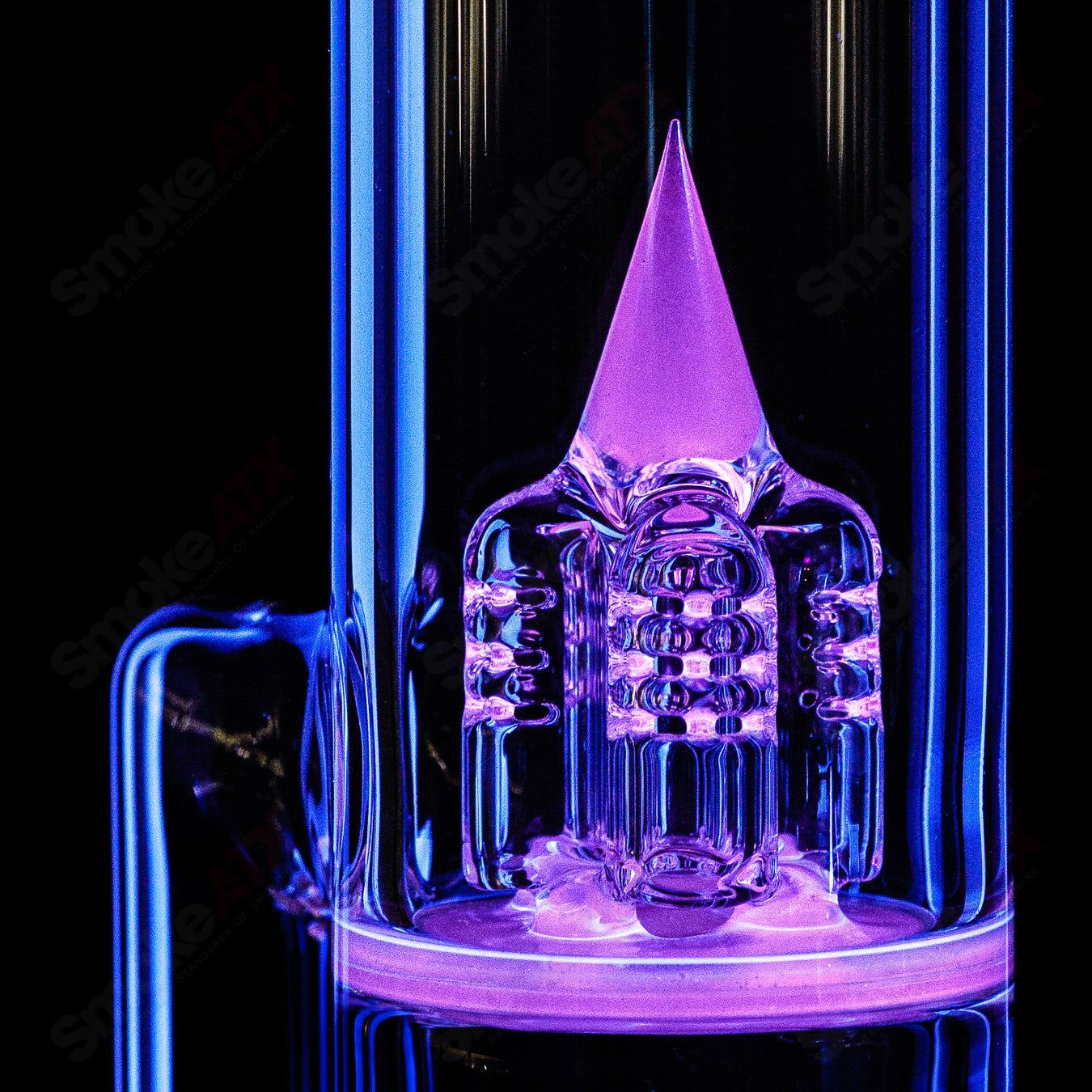 44mm Treecycler Threeline/Imperial/Inv4/Splashgaurd  Partial + Seal Accents (Lime White Satin UV) Sovereignty - Smoke ATX