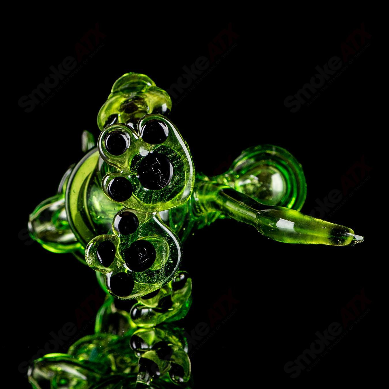 #1 Dog Rig Full Size Standing T-Tree  Glass - Smoke ATX