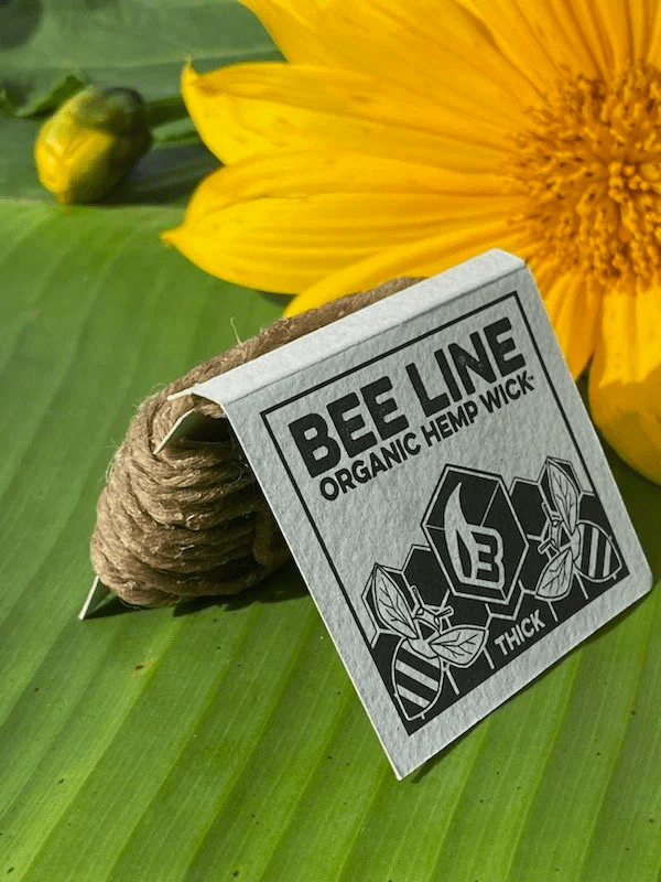 9ft Thick Bee Line Hemp Wick - Smoke ATX