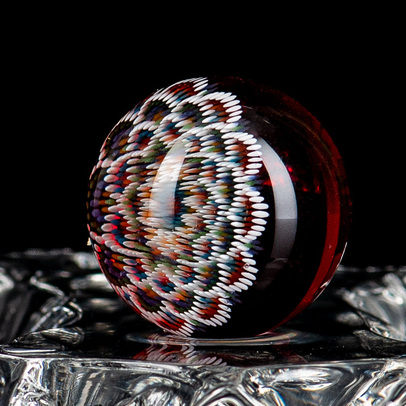 Geometric Slurper Marble JH Glassworks - Smoke ATX 