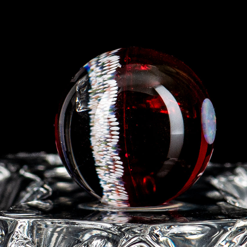 Geometric Slurper Marble JH Glassworks - Smoke ATX 