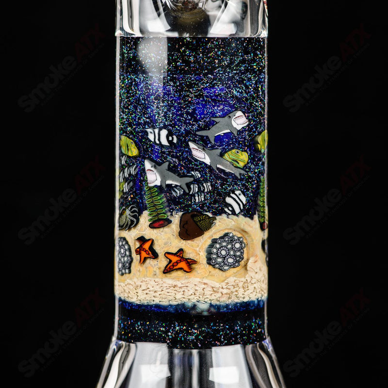 Engraved, Crushed Opal, Milli Under Water Theme Custom by Illadelph & Dave Strobel - Smoke ATX