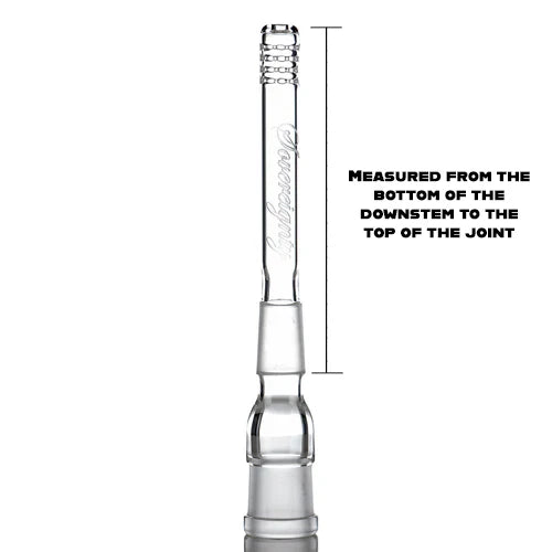 18mm Downstem 5.5" Agua Azul 180 Gridded Downstem by Sovereignty