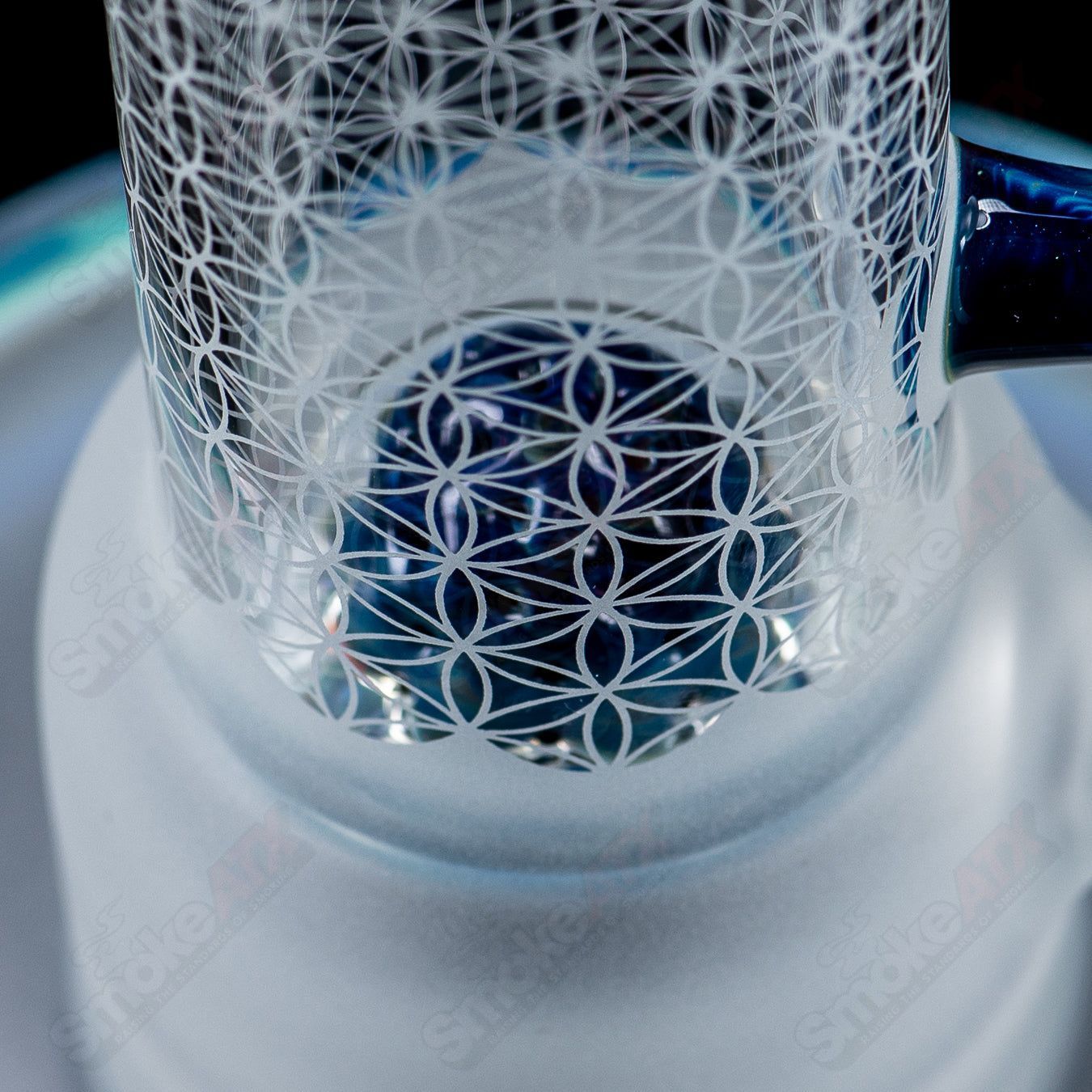 Sacred-G SOL-45 Lace Sphere + DC Set (Shooting Star) SoL Glassworks - Smoke ATX