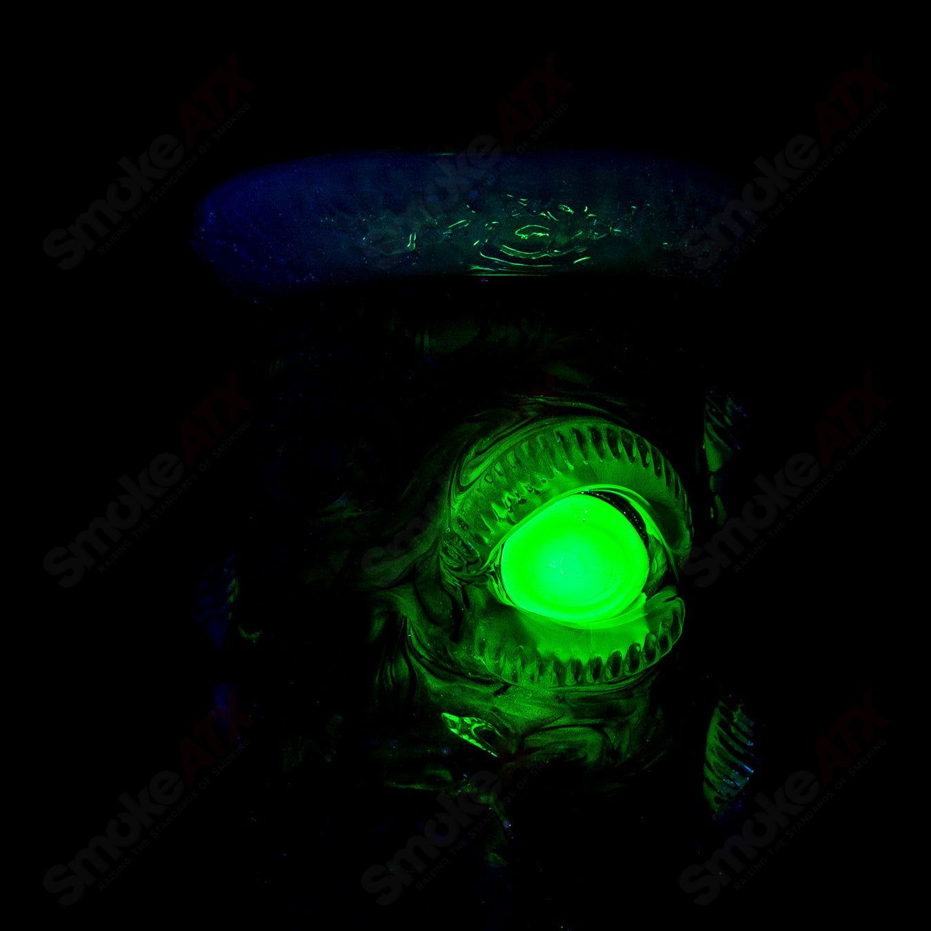 SoL-45 Lace Sphere & Dry Catcher Set by Salt x SoL Glassworks - Smoke ATX 