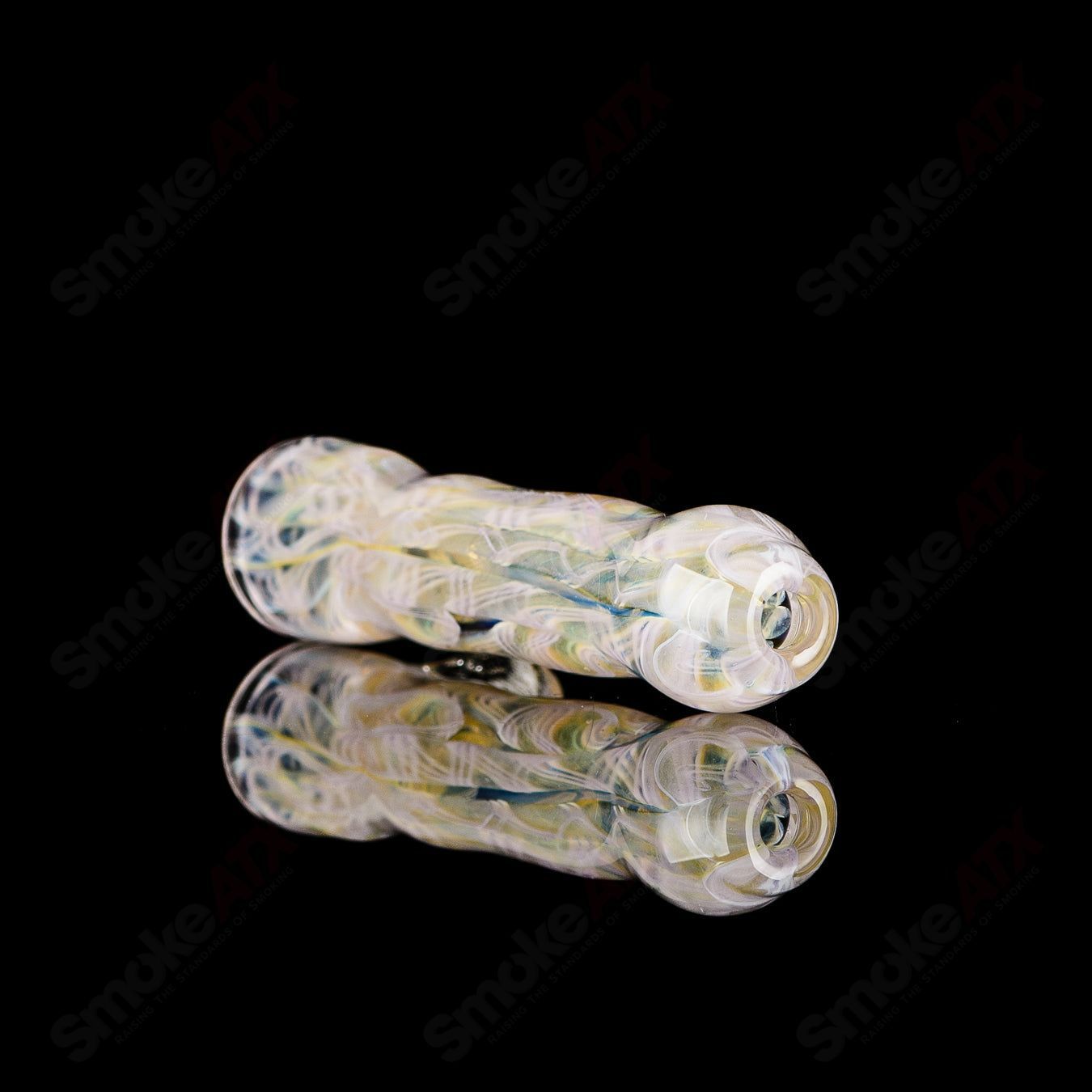 #9 I/O Worked Chillum Signed - JMK Glass - Smoke ATX
