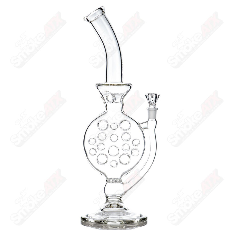 Swiss Perc Full-Size Side Feeder w/ Triple Donut Crown - Smoke ATX